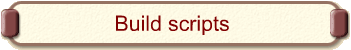 Build scripts